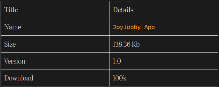 JoyLobby Game download